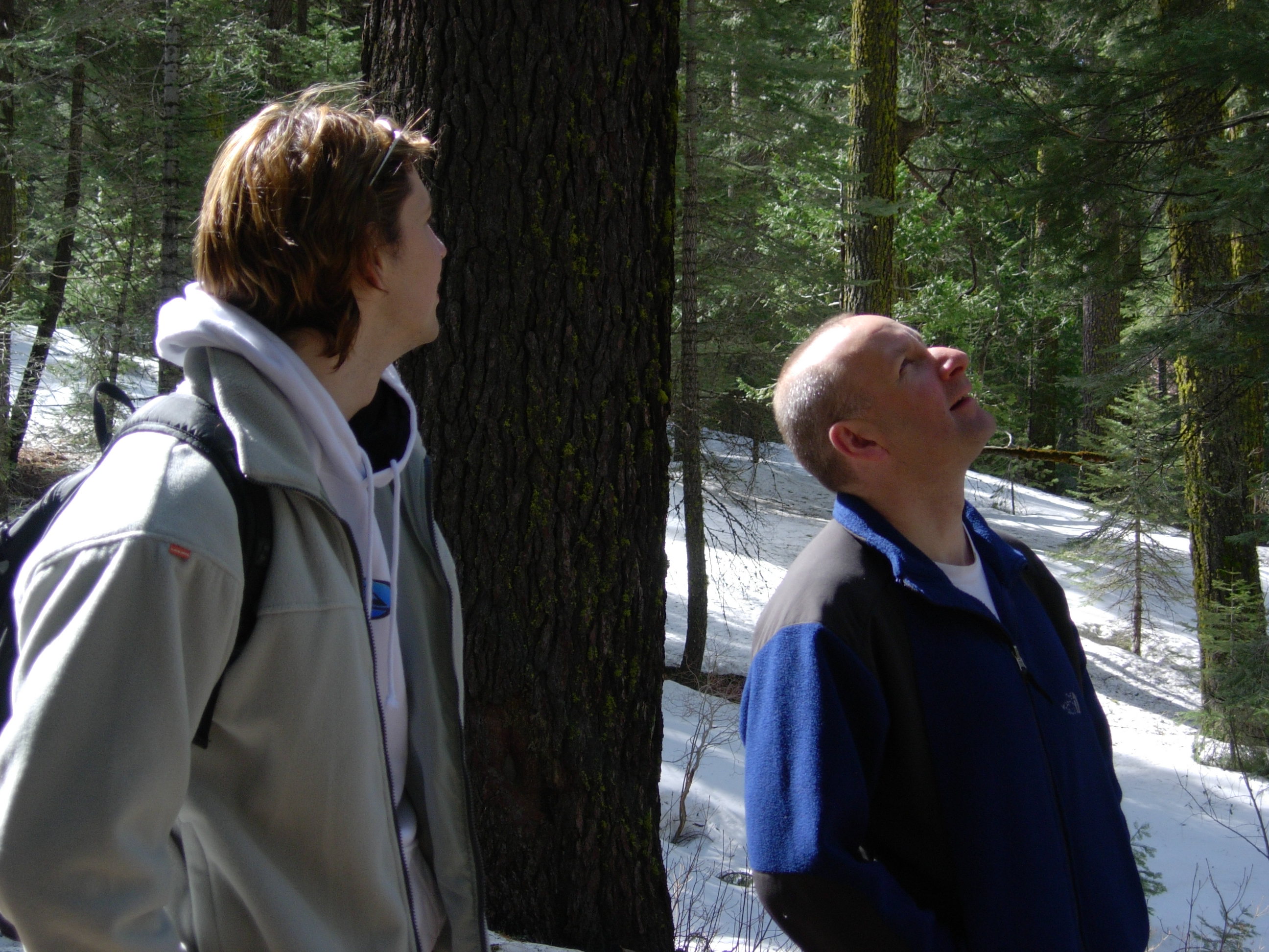 In Yosemite.  Rich and James