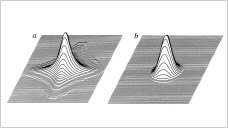 Lorentzian (a) Gaussian (b) Lorentzian (a) Gaussian (b)
